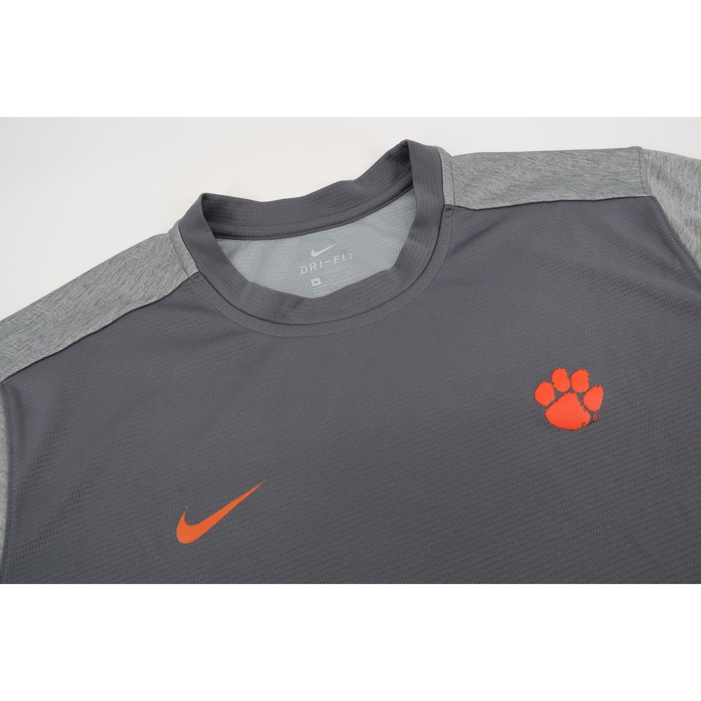 Clemson Tigers Nike On Field T Shirt Men's XL Dri-Fit Performance Short Sleeve